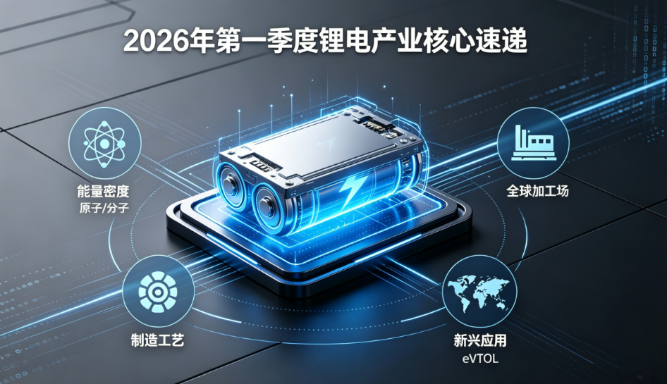 2026年第一季度锂电产业